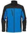 BHS-3 Stormtech Cascades Soft Shell Jacket Azure / Black colour image